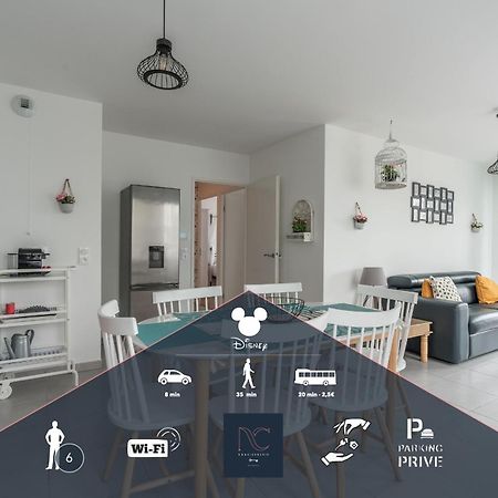 *Disneyland-Paris* 6Pers, Netflix, Wi-Fi, Parking Montevrain Bagian luar foto